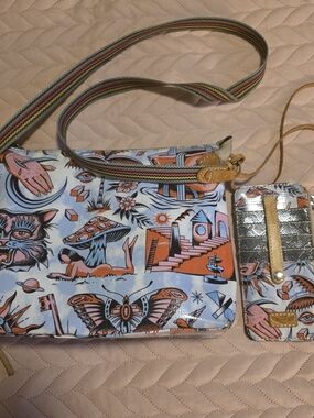 Consuela Vico Downtown Crossbody Bag with Matching Wallet